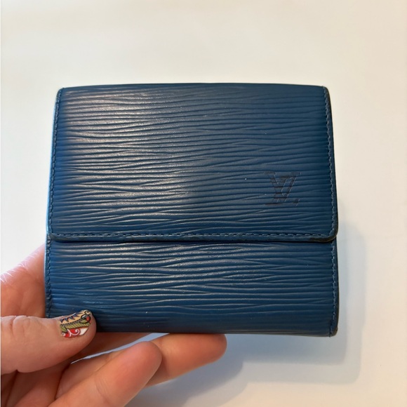 Louis Vuitton Blue Epi‎ Portfuille wallet - Picture 1 of 13